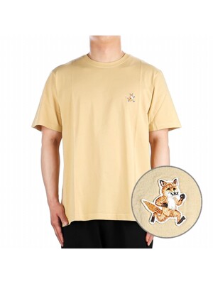 24SS (MM00125KJ0008 MALTSHAKE) 남성 스피디 폭스 반팔 티셔츠
