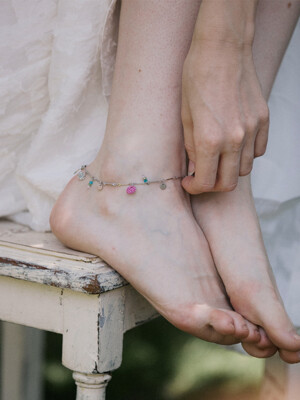 Fragrant summer garden surgical anklet