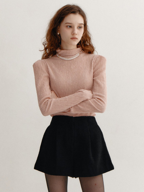 플로움 Layered Half-Neck Top(4color)