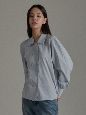 ZOE DOUBLE SHIRT (2colors)