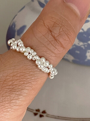 Silver Ball Ring_SV606