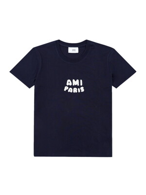 AMI UTS075 726 4011 PARIS FRANCE 크로셰 공용 반팔티