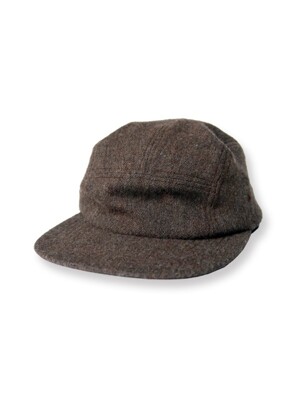Wool Jersey Jet Cap (Brown)