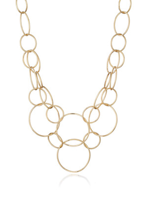 KATE double statement necklace