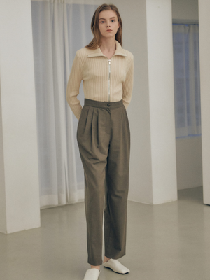 Three-tucked Wide Trousers SW1SL132-B8