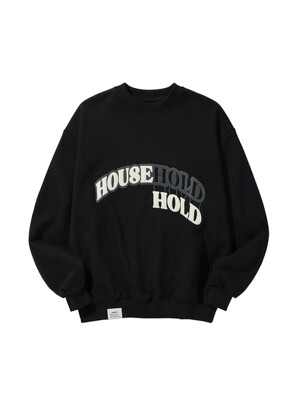 HOUSEHOLD SWEATSHIRT / BLACK