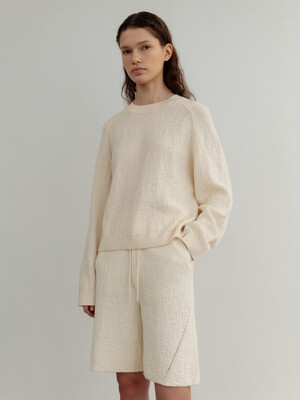 Organic cotton bermuda pants_Noon