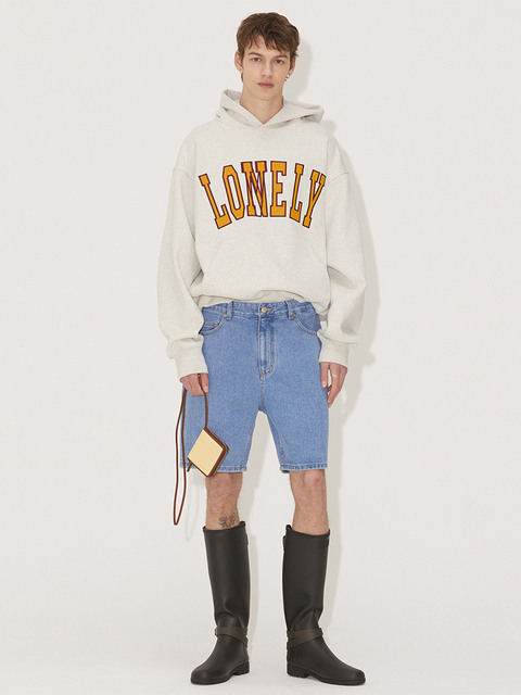  - 노앙 (NOHANT) - LONELY/LOVELY FLUFF HOODIE OATMEAL