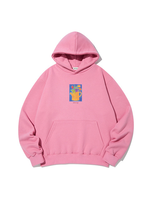 티셔츠,티셔츠 - 어피스오브케이크 (APIECEOFCAKE) - Spring Flower Market Hoodie_Pink