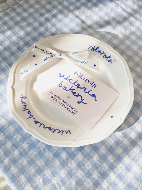 키친 - 로라로라 (ROLAROLA) - ROLAROLA X VB CERAMIC DESSERT PLATE