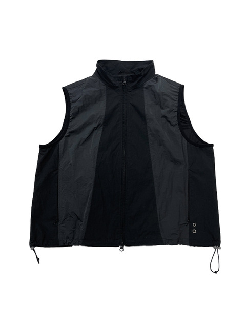 아우터,아우터 - 더콜디스트모먼트 (THE COLDEST MOMENT) - TCM 3 slit vest (black)