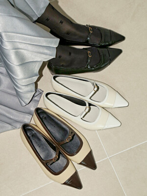 [단독] 1730_1 Sopina2 Maryjane Flat shoes_3color