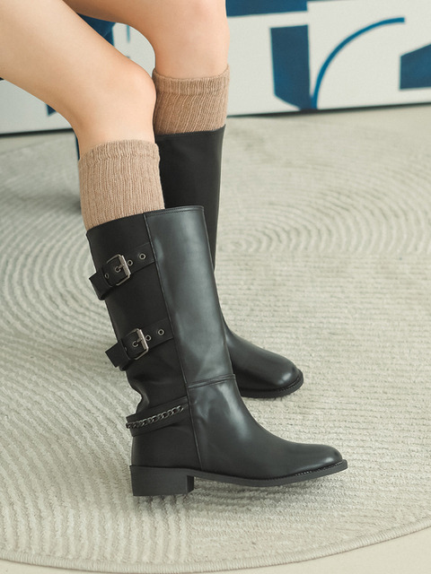 부츠 - 프리플라 (fri fla) - csy565 biker mid boots _ 2colors