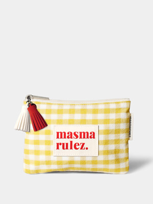 Basic pouch _ 스프링 Yellow