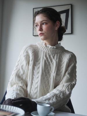 Twist Cable Knit_3color