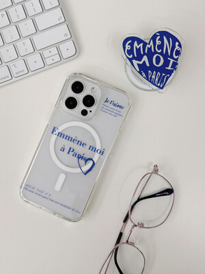 A Paris Magsafe phone case + A Paris BLUE Magsafe TOK set