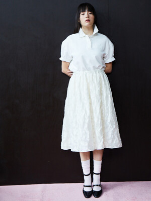 Sofia Skirt  White (TA4127A051)