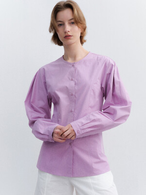volume blouse_purple pink