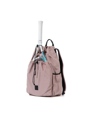 LOVEFORTY GLOSSY RACKET BACKPACK PINK