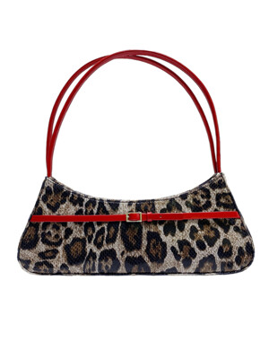 미니버클 스몰 바게트백 Mini Buckle Small Baguette - Pretty Leopard