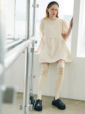 [리퍼브]IS_231447_Piky Buckle Platform Clog (Black)
