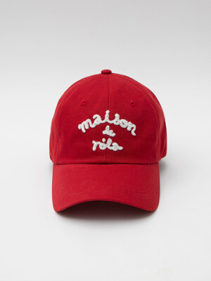 MAISON DE ROLA BALL CAP RED