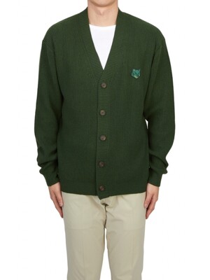 MAISON KITSUNE 메종키츠네  볼드 폭스헤드 남성 가디건 NM00501KT1093 P391