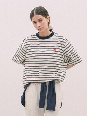 [5th reorder] JOSH STRIPE OVERFIT T-SHIRT