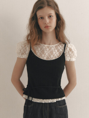 String Layered Sleeveless(3color)