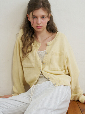 Pocket Botton Cardigan_2Color