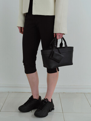 boat tote bag (black)