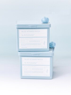 [더블세트]블루 비타민 패치 80매 (모공면적개선/미백 기능성)