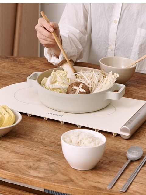 오브룸 테이블 온 푸드워머 접이식 음식 워머 보온 테이블 매트 OV-FA21
