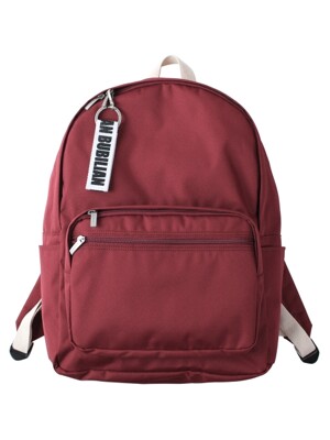 Basic Backpack _ Burgundy