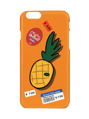 Pineapple sticker case