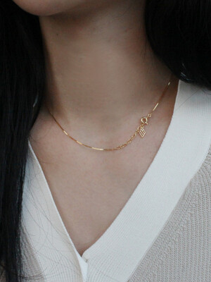 Snake Chain Necklace(2Colors)