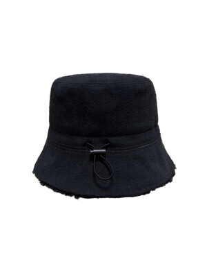 Bubble Bucket Hat - black