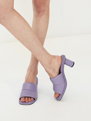 Laila Sandals Leather Lavender