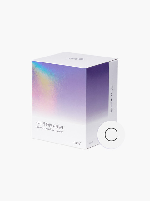  - 알디프 (altdif) - 시그니처 블렌딩 티 샘플러 C - 밀크티 추천 티 4종