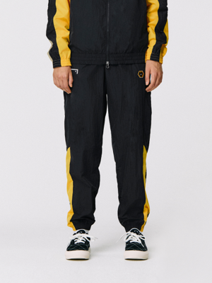 WWFC COLOR BLOCKED TRACK JOGGER-WBLACK