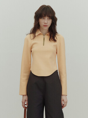 Folena Patch Top_Pale Yellow