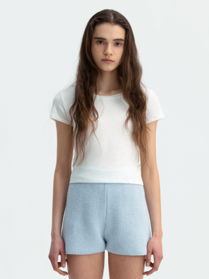 BASIC SHORT SLEEVES T-SHIRTS_TT3S203IV