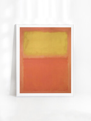 [마크 로스코] Orange and Yellow 56 x 71 cm