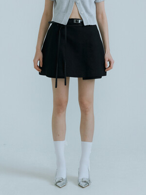 23SS_A-Line Mini Skirt (Black)