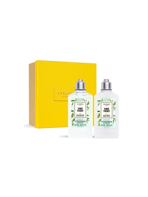 바디케어 - 록시땅 (LOCCITANE) - 그린티 샤워젤&바디로션 250ml 듀오