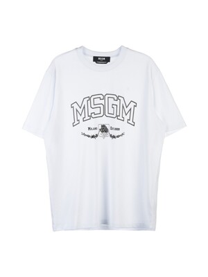 [MSGM] 로고 남성 티셔츠 3240MM181 227298 01
