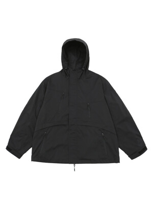 UNBALANCED AIRY JACKET(BLACK)