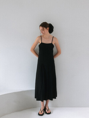 String sleeveless OPS - Black