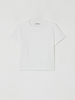 BASIC CROP SHIRT (2COLOR)