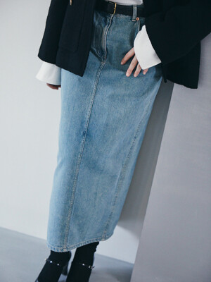 20s Light Denim Skirt  Blue (TA4727A06P)